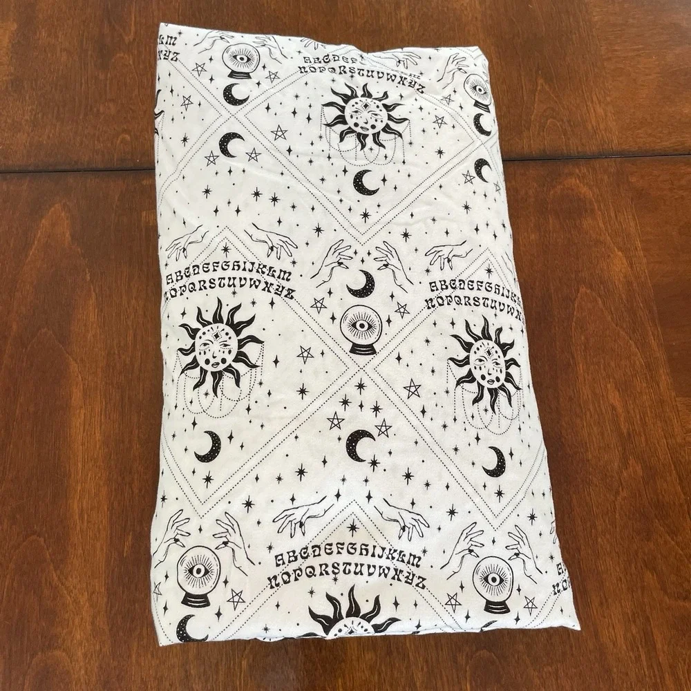 London Kaye Full Size Fitted Sheet Mystic Ouija Lunar Palmistry Witchy Gypsy‎